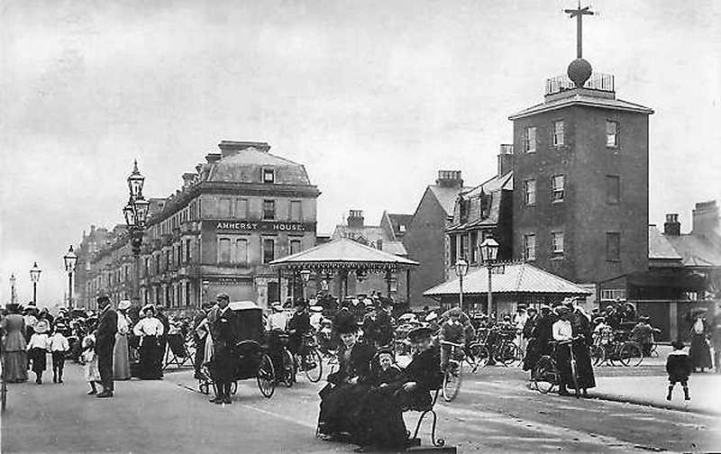 Deal Bandstand and Timeball - circa 1900