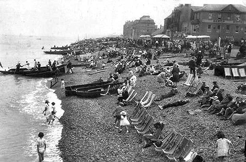 South beach, Deal, c1929