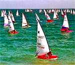 Toppers class race, off Deal seafront (photo: Rob Riddle)