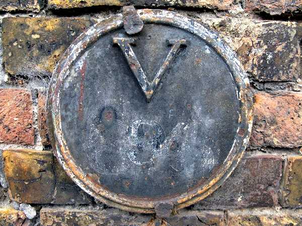 mystery plaque in Cannon Street, Deal