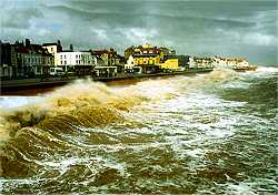 Storm at Deal on Easter Saturday, 22 March 2008 (photo: Gerry Costa)