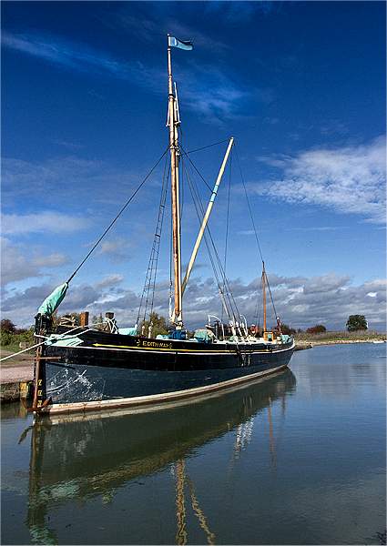 Edith May at Lower Halstow (photo: Ivor Dennis)