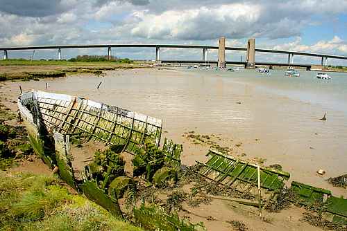 Kingsferry Bridge and Sheppey Crossing (photo: Rob Riddle)