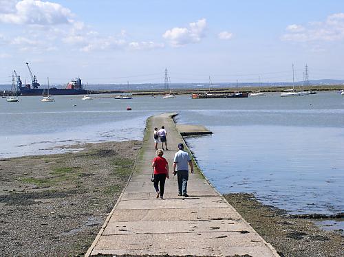 Queenborough Hard and Harbour (photo: Harold Wyld