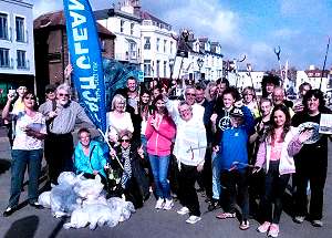 Beach Clean volunteers