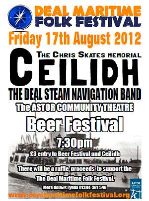 Ceilidh poster (created by Steve Wakeford)