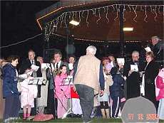 Walmer Bandstand - carol concert