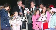 Walmer Bandstand - carol concert