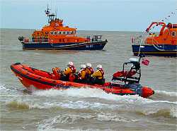 Atlantic 85 lifeboat Donald McLaughlan in action (photo: Gerry Costa)
