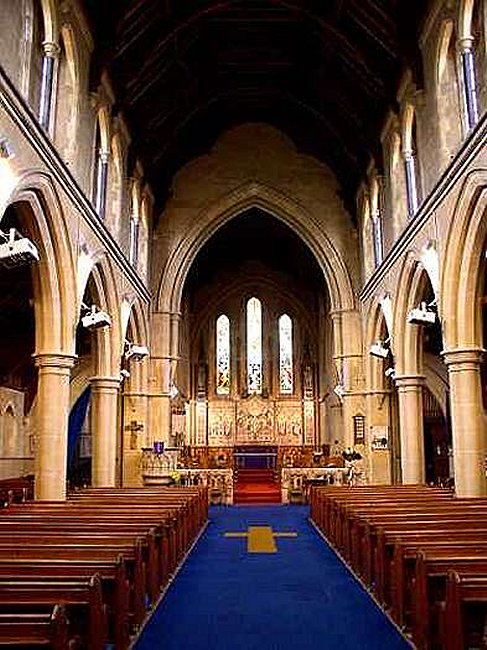 St Mary Parish Church interior (photo: Harold Wyld)