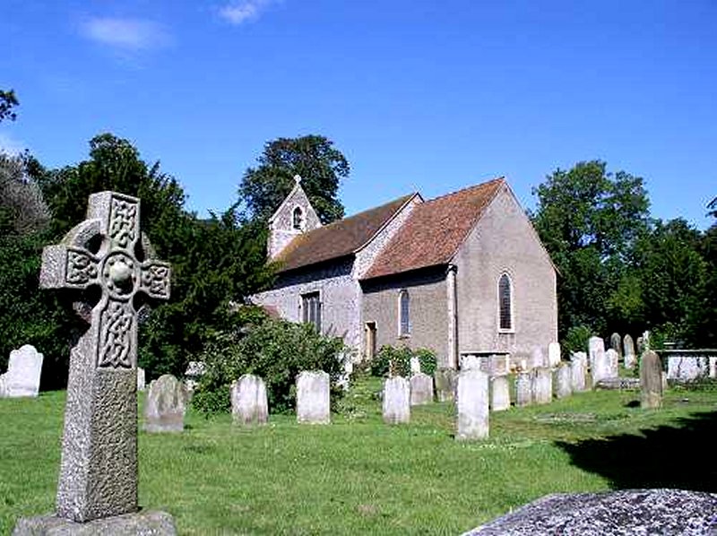 The original St Mary Parish Church