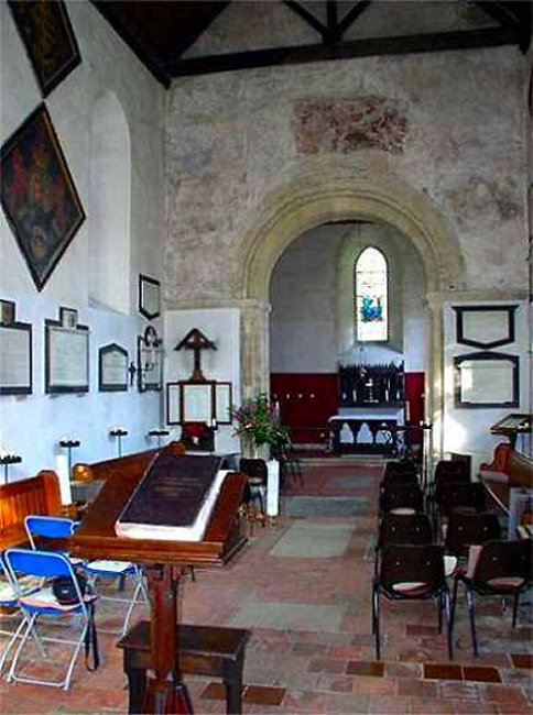 Church of the Blessed St Mary, Walmer - interior (photo: Harold Wyld)