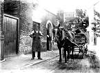 Outside The Queen Adelaide, Walmer in 1902 