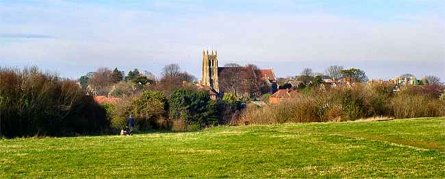 View from Hawkshill Freedown (photo: Harold Wyld)