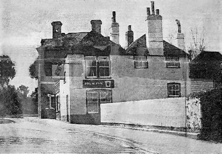 The Drum Inn, demolished in 1970.