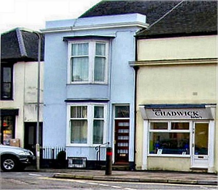 The former inn - now a private property.